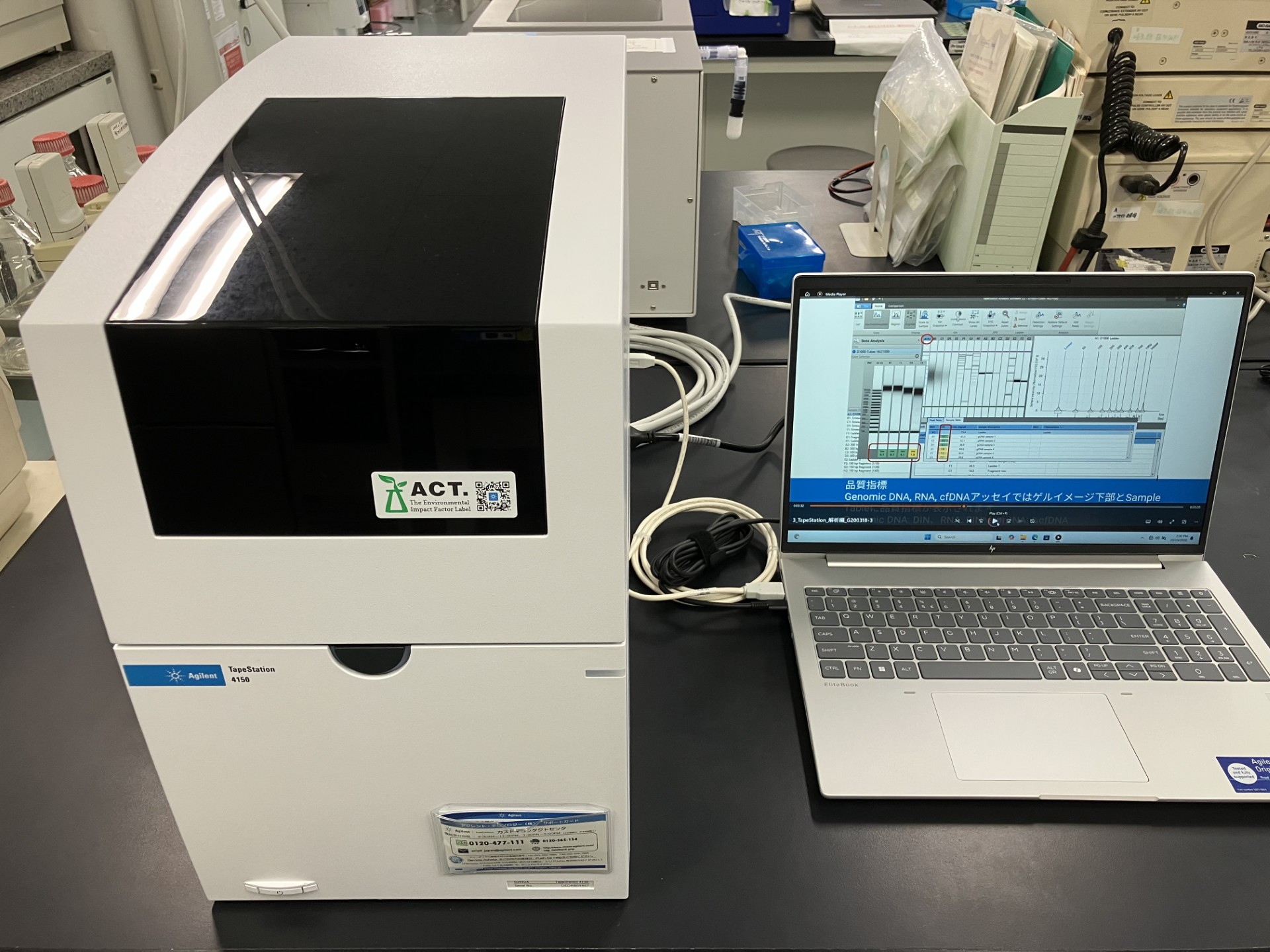TapeStation (Agilent Technologies社)